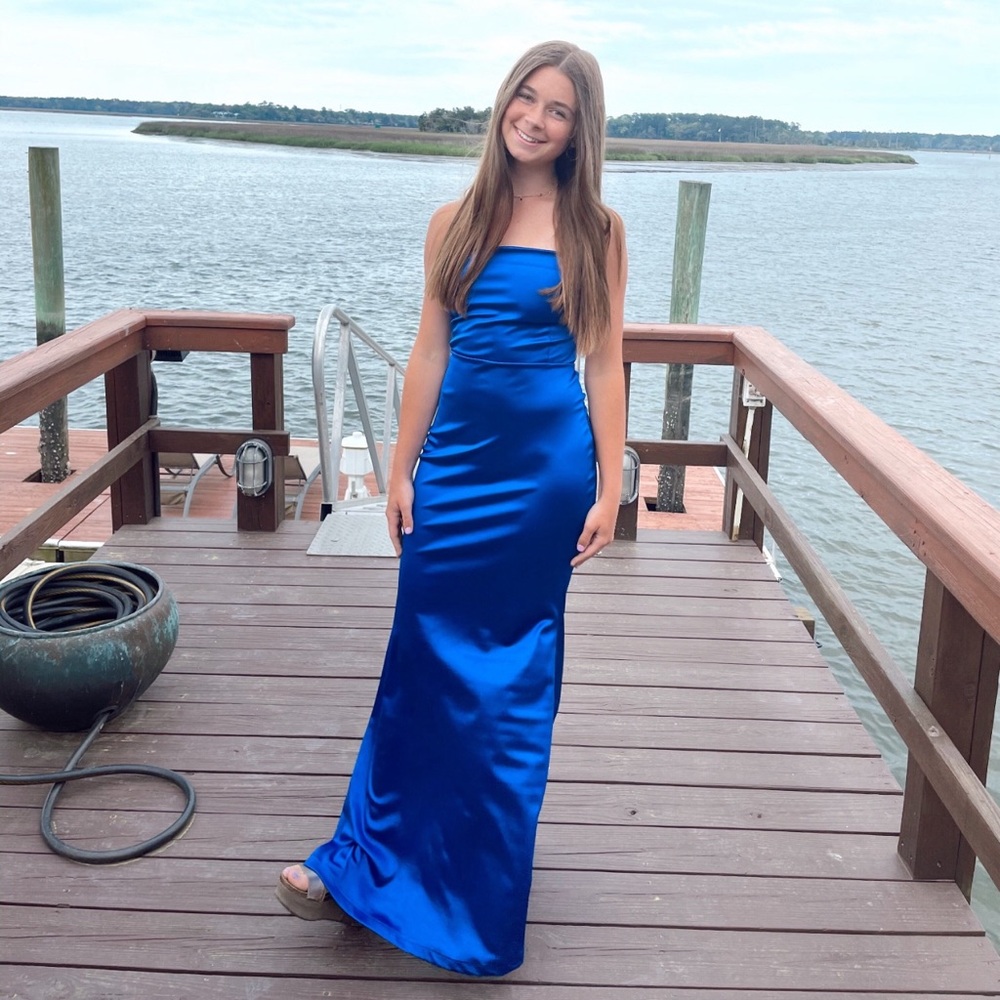 Windsor Royal Blue formal dress